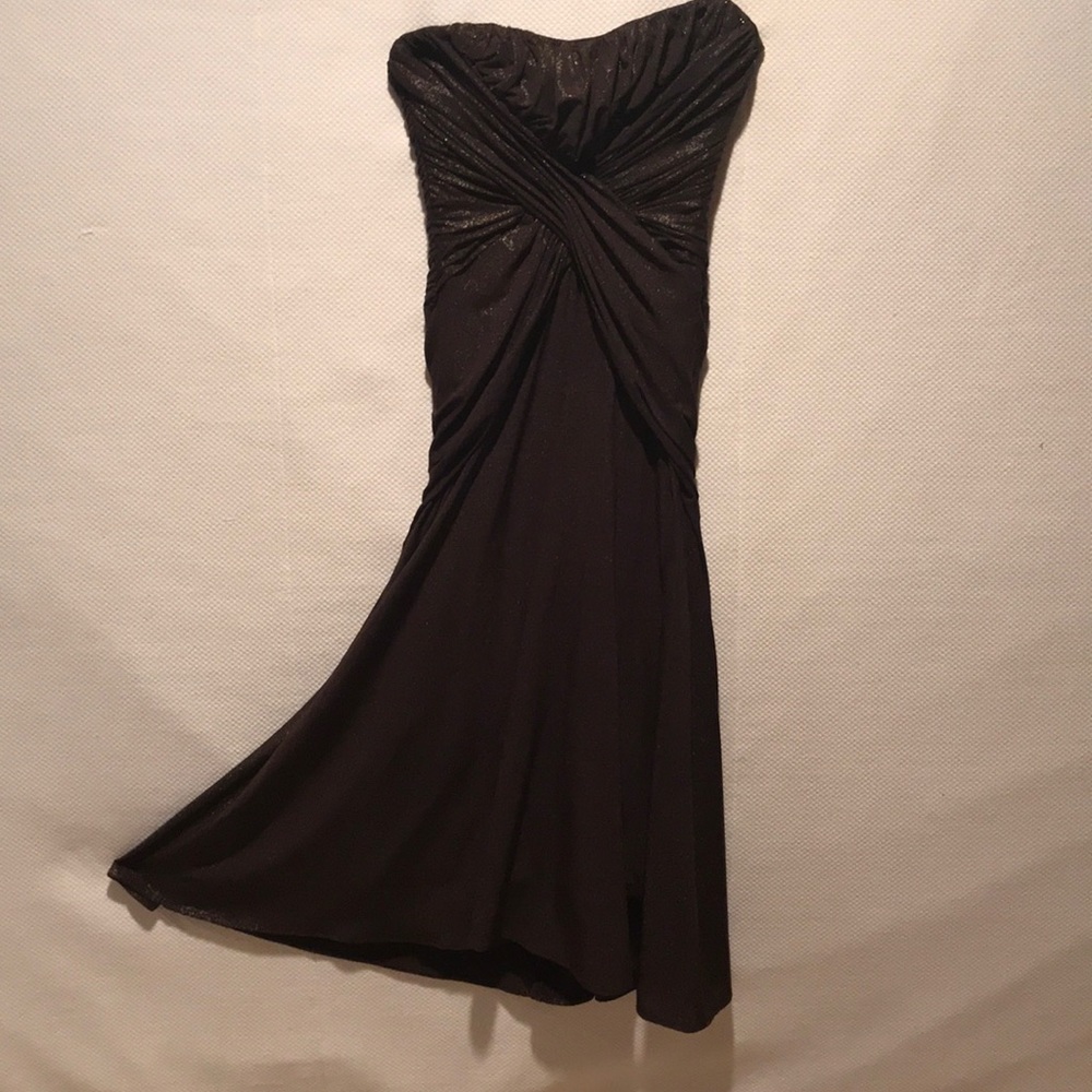 Strapless BCBGMaxazria dress